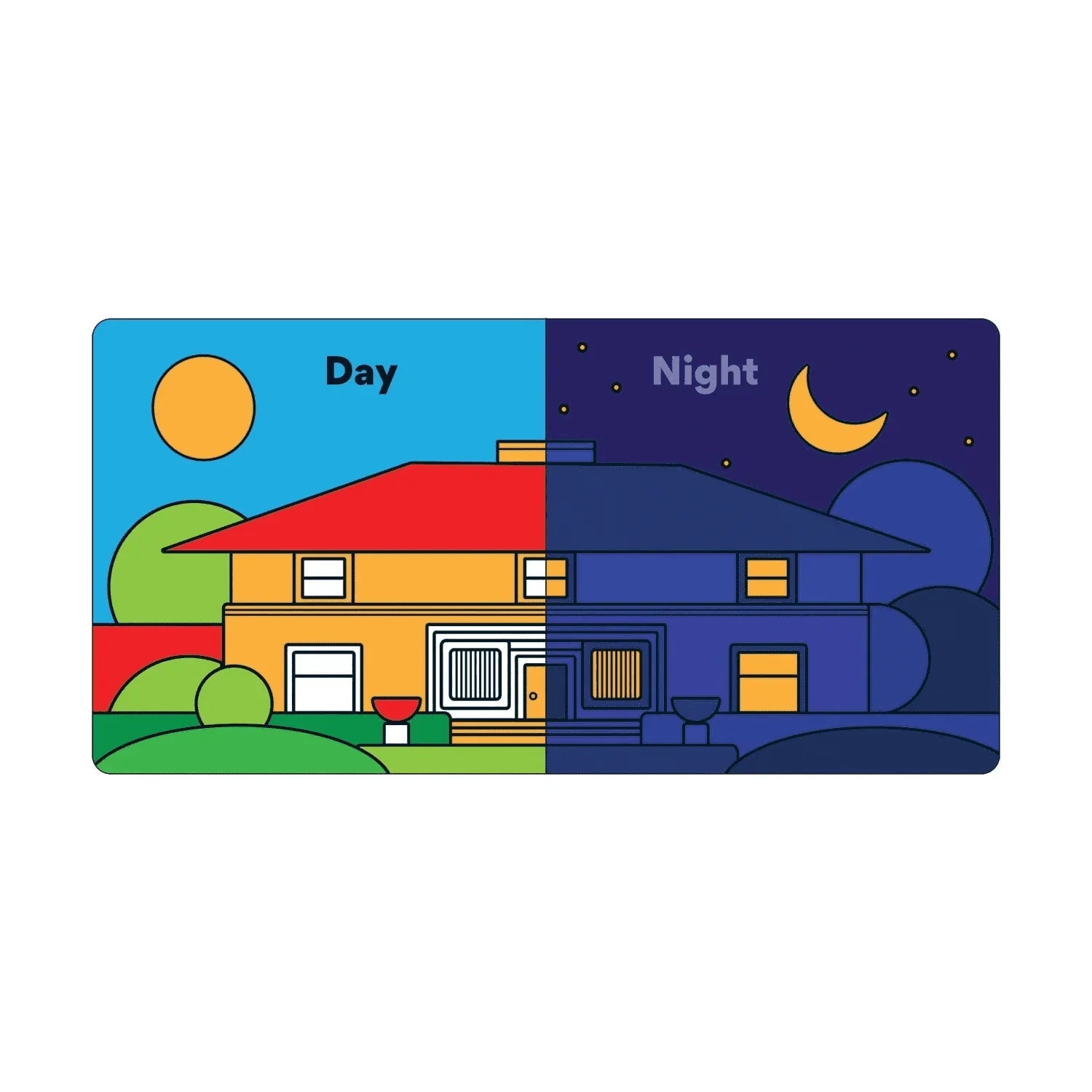 Mudpuppy Frank Lloyd Wright Opposites Board Book