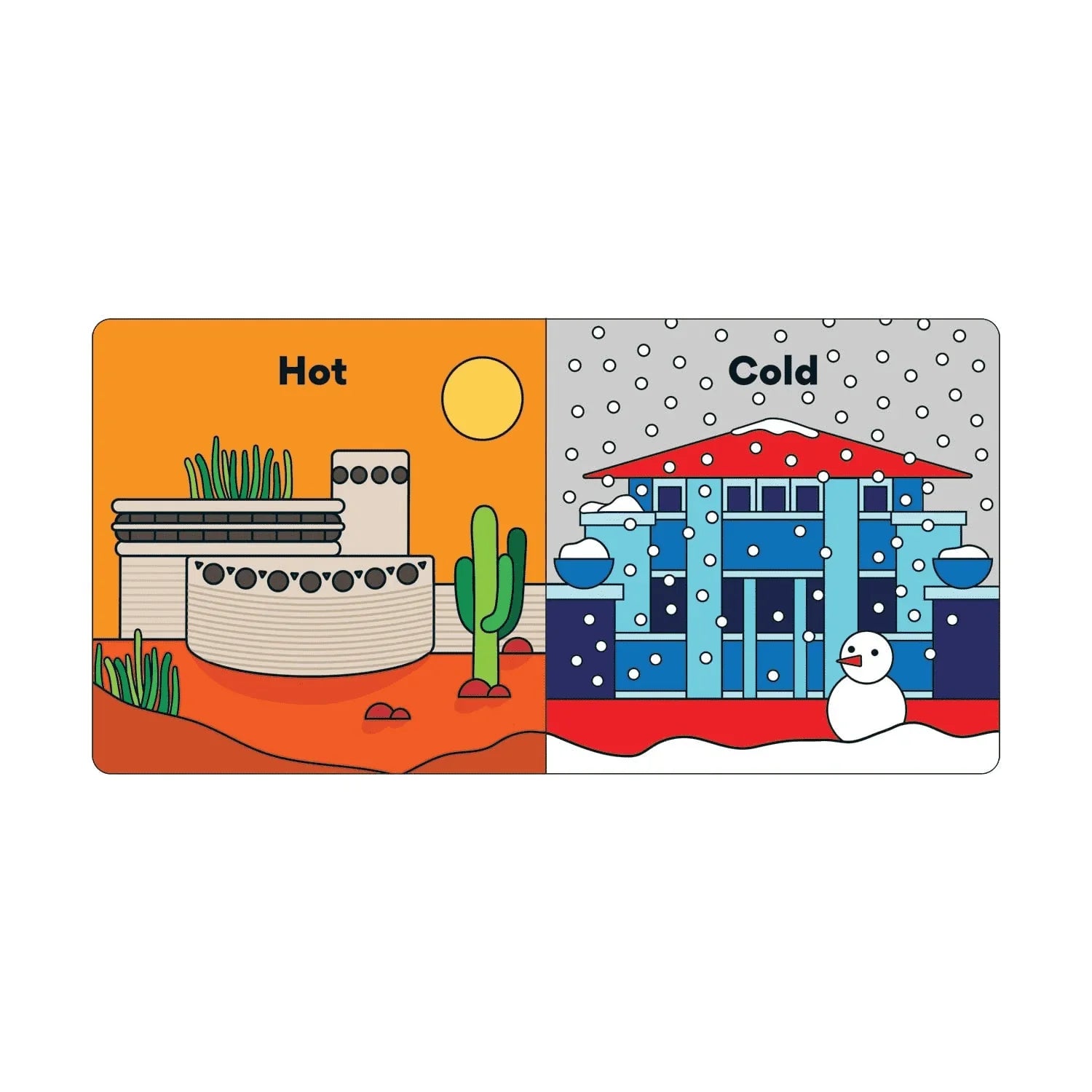 Mudpuppy Frank Lloyd Wright Opposites Board Book