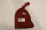Copper Pearl Baby Beanie Hat Top Knot Stretchy Soft Denim