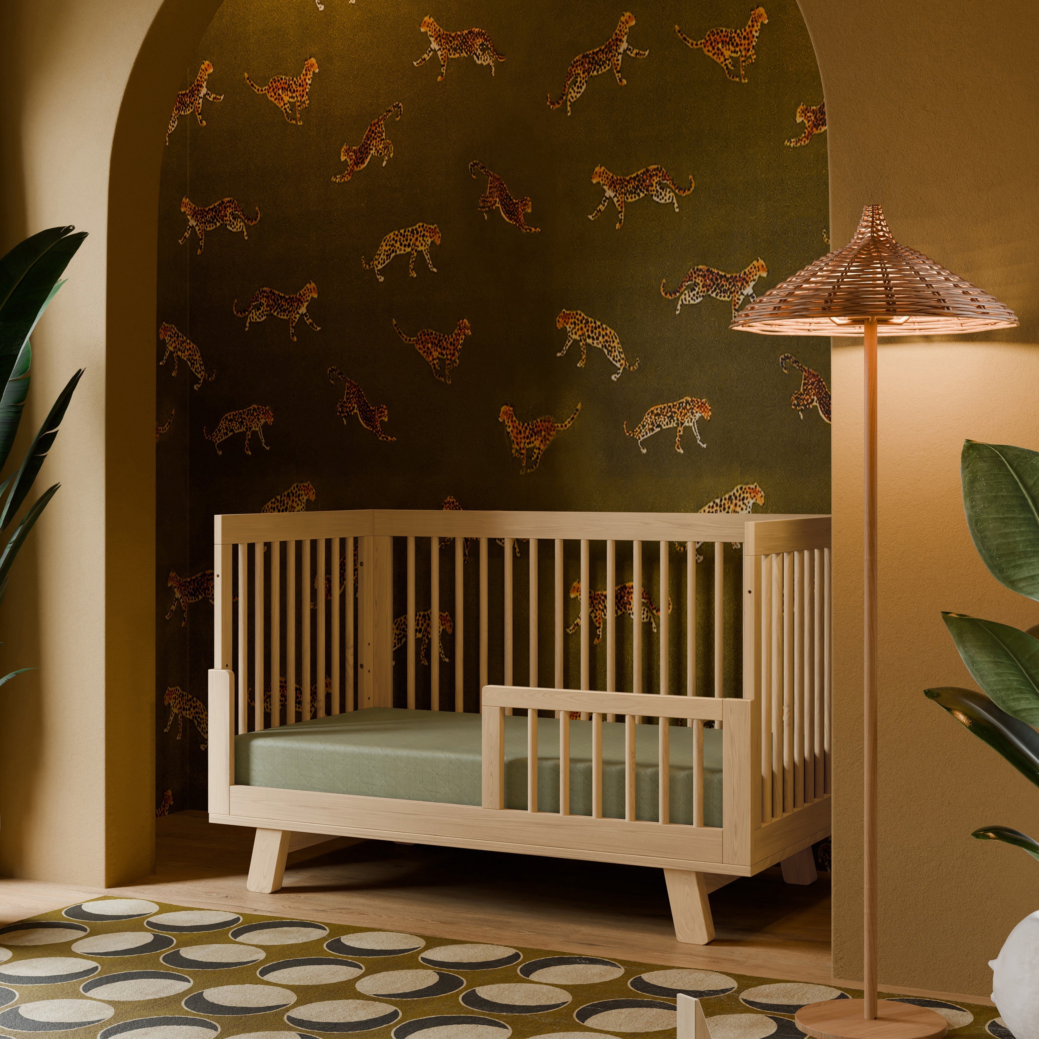 Babyletto Hudson 3-in-1 Convertible Crib with Toddler Bed Conversion Kit