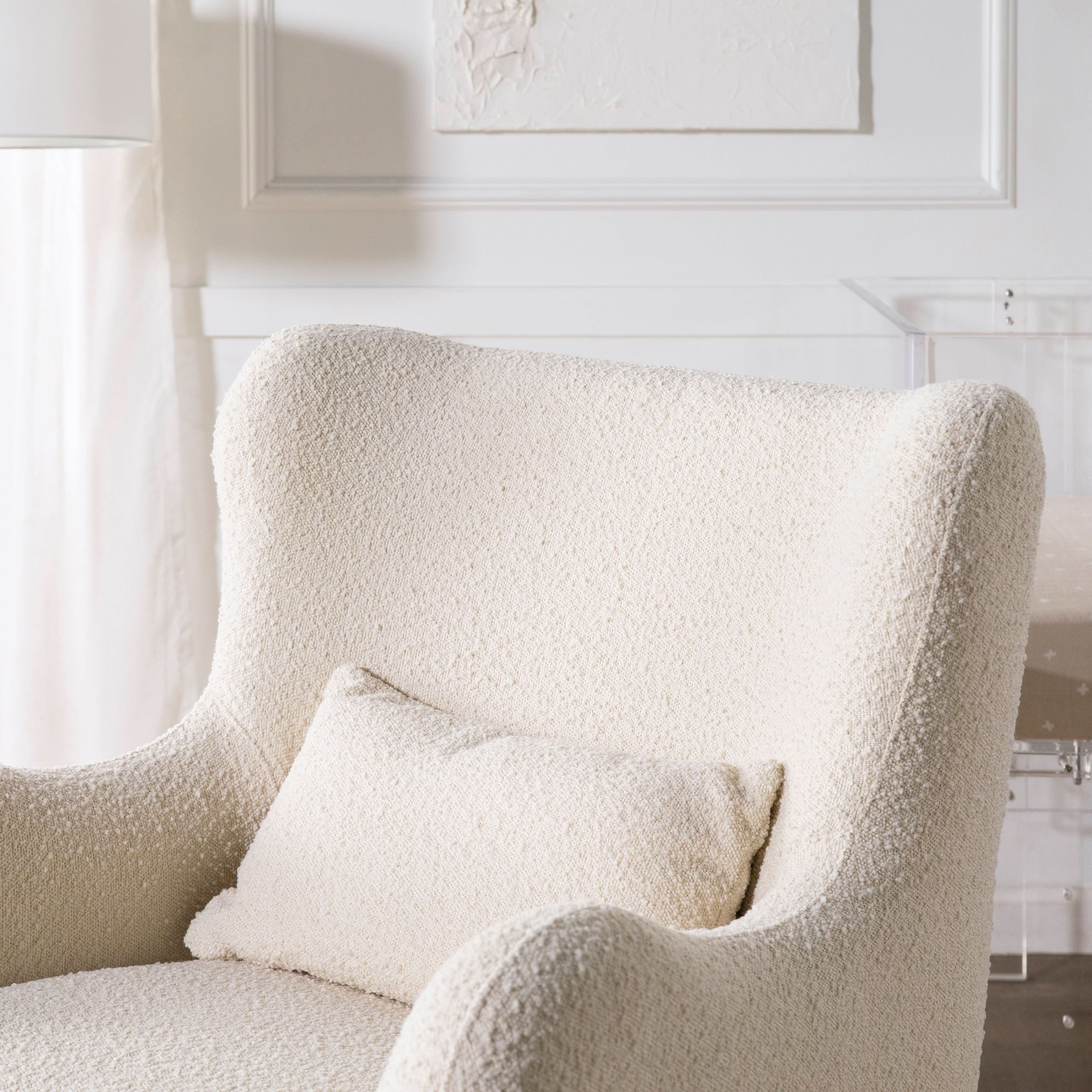 Babyletto Solstice Swivel Glider in Boucle