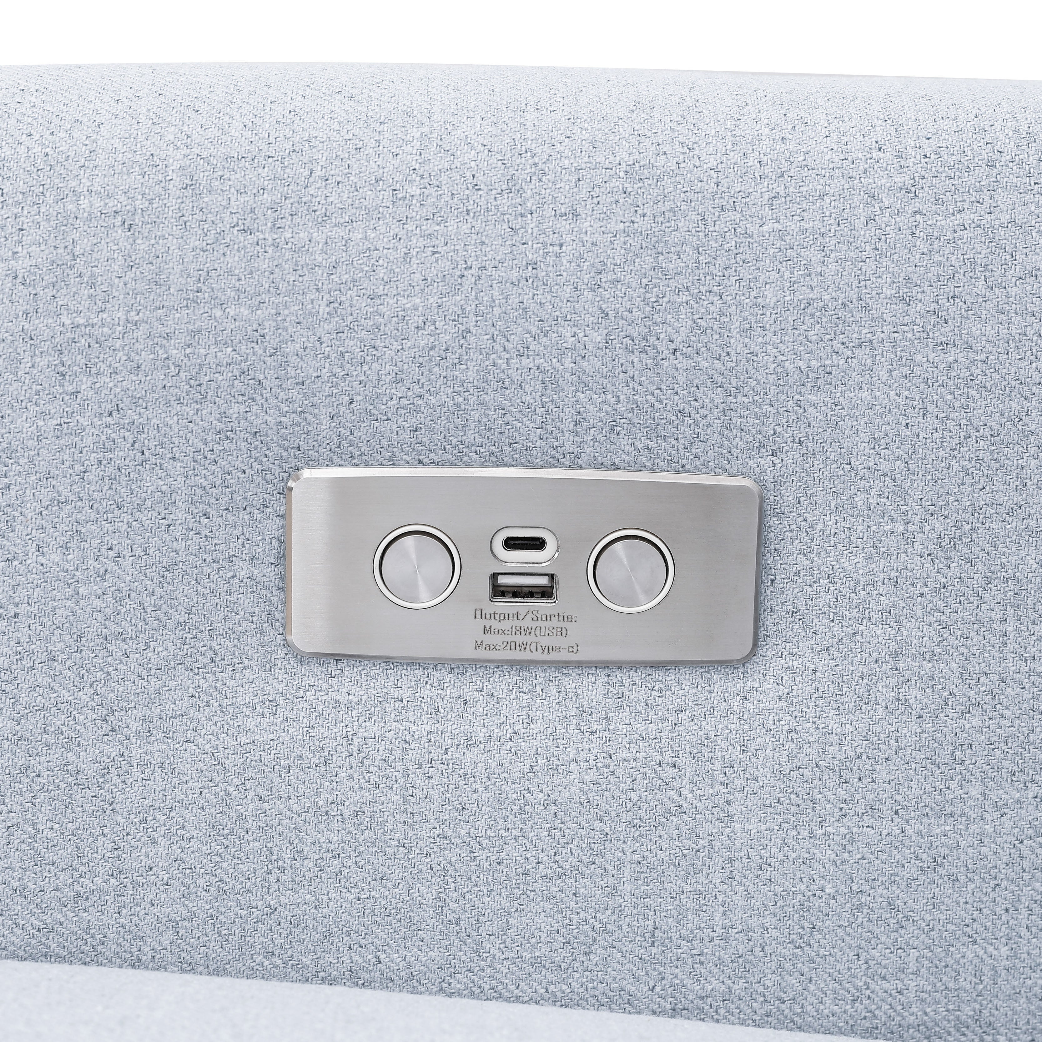 Babyletto Kiwi Electronic Recliner and Swivel Glider with USB port