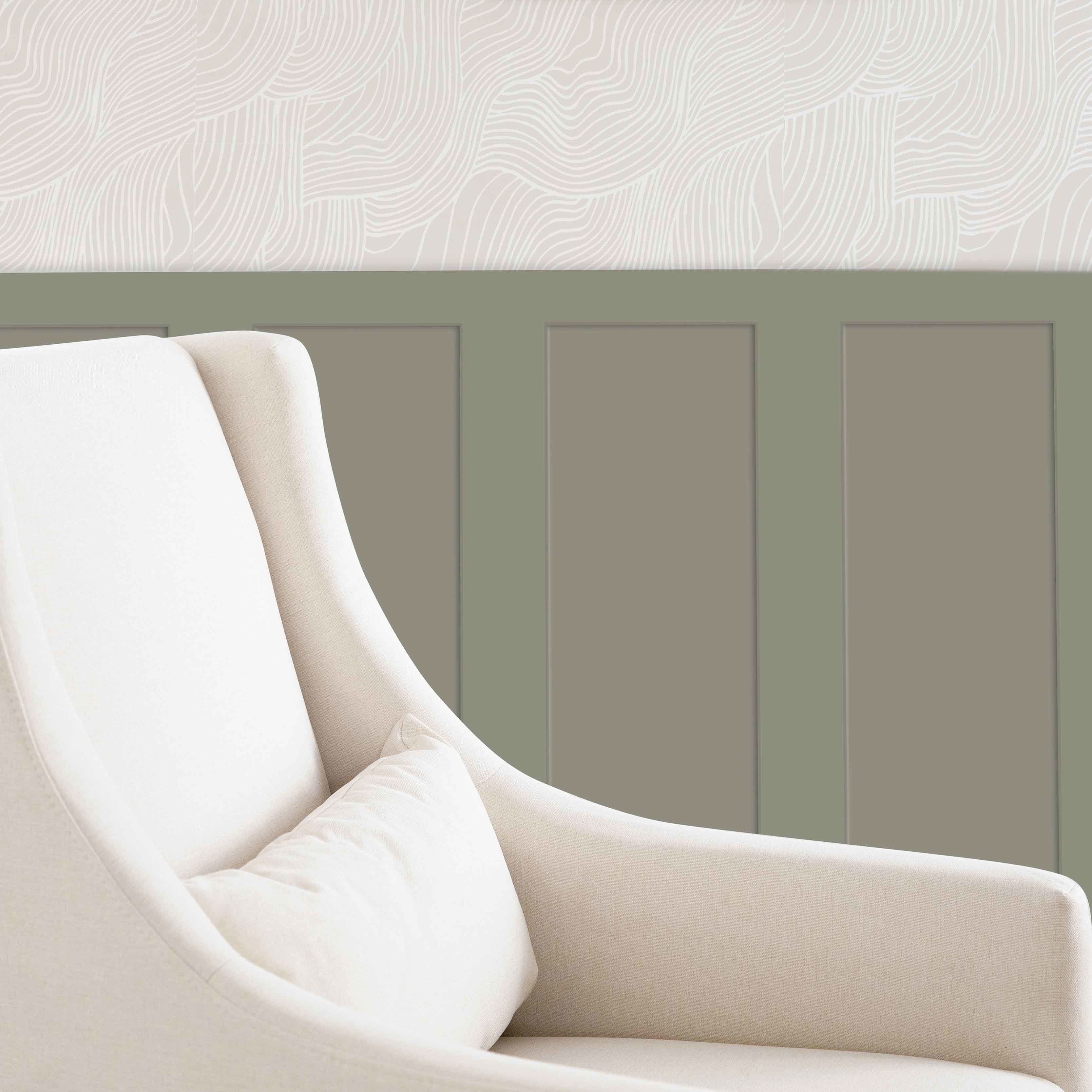 Babyletto Toco Swivel Glider and Ottoman in Eco-Performance Fabric | Water Repellent & Stain Resistant