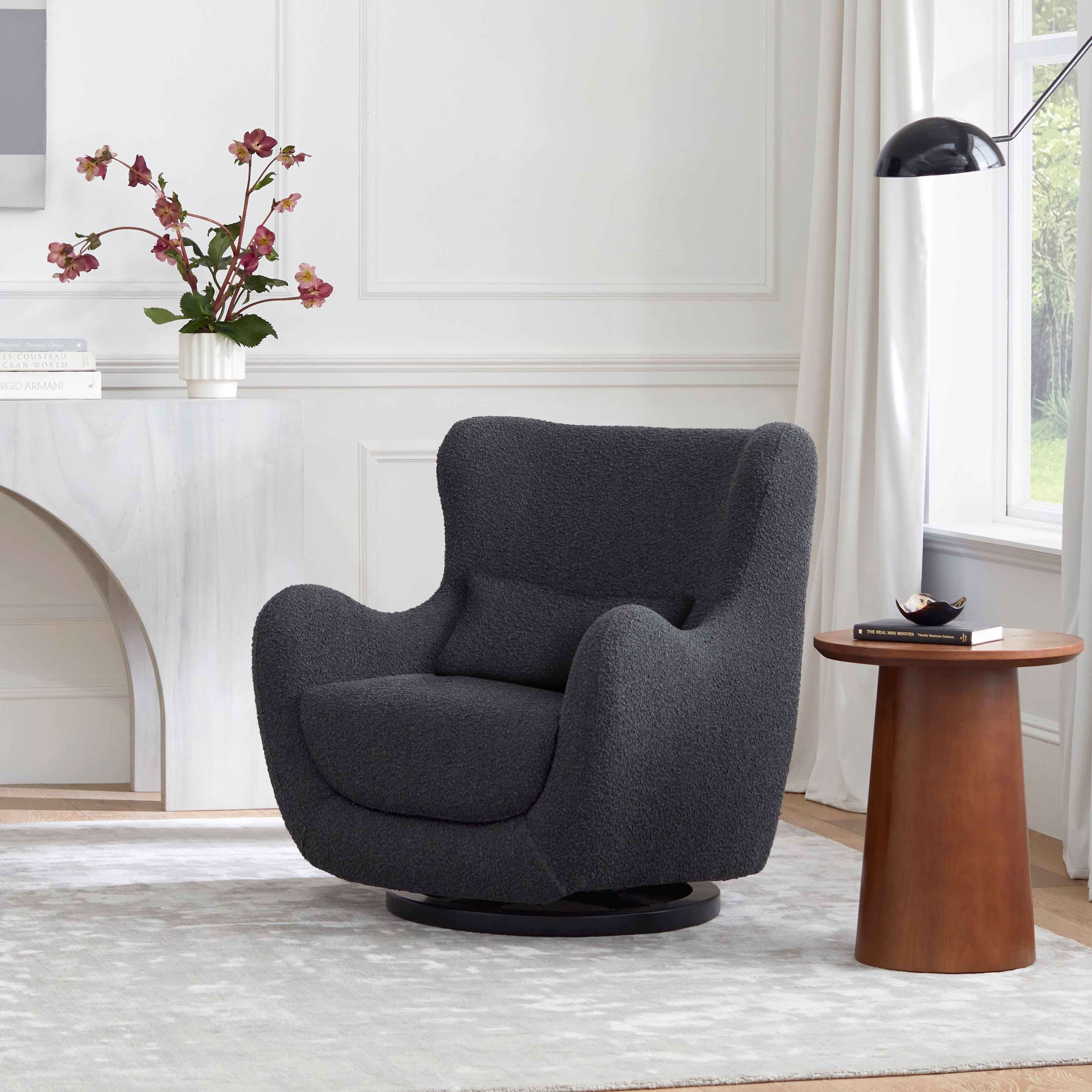 Babyletto Solstice Swivel Glider in Boucle