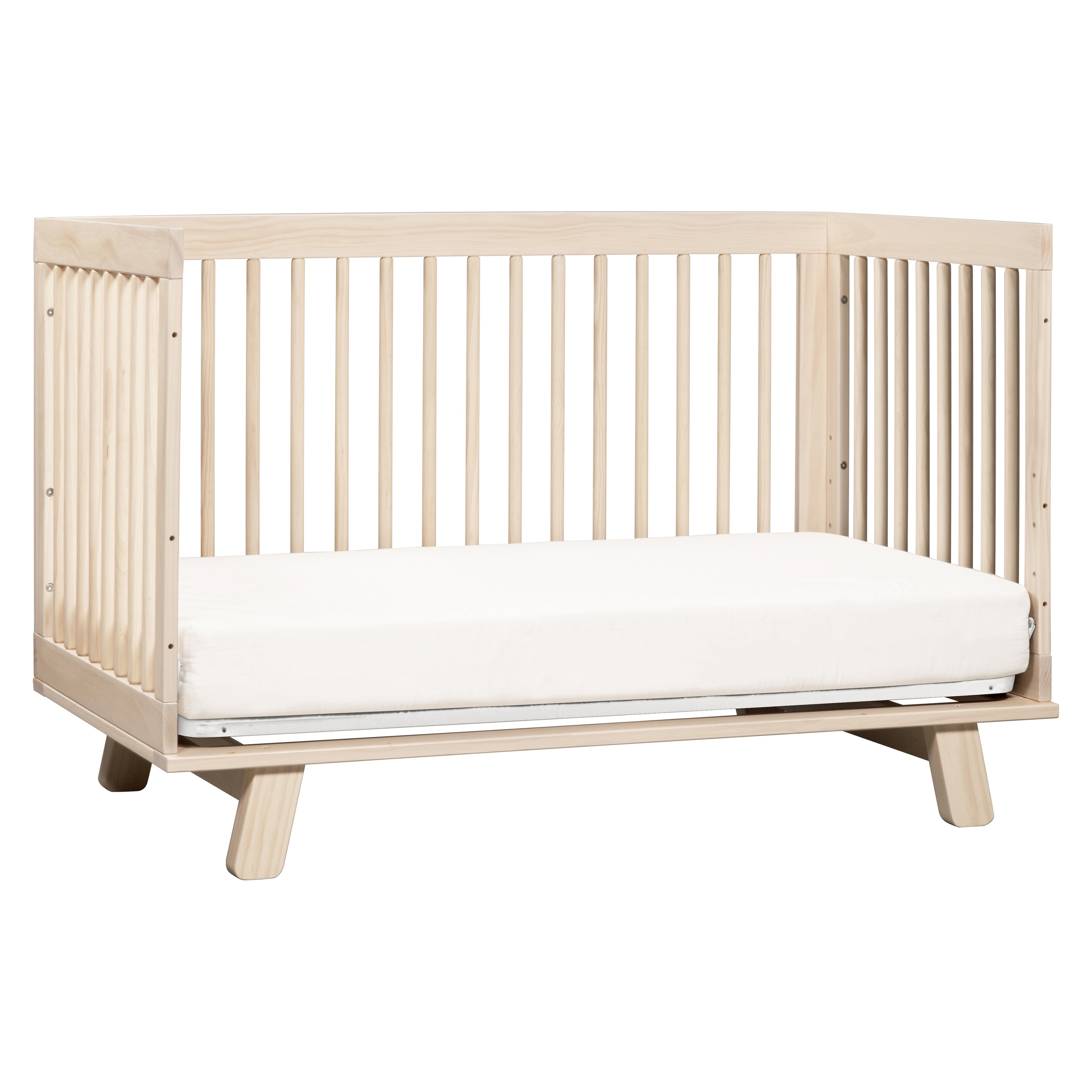Babyletto Hudson 3-in-1 Convertible Crib with Toddler Bed Conversion Kit
