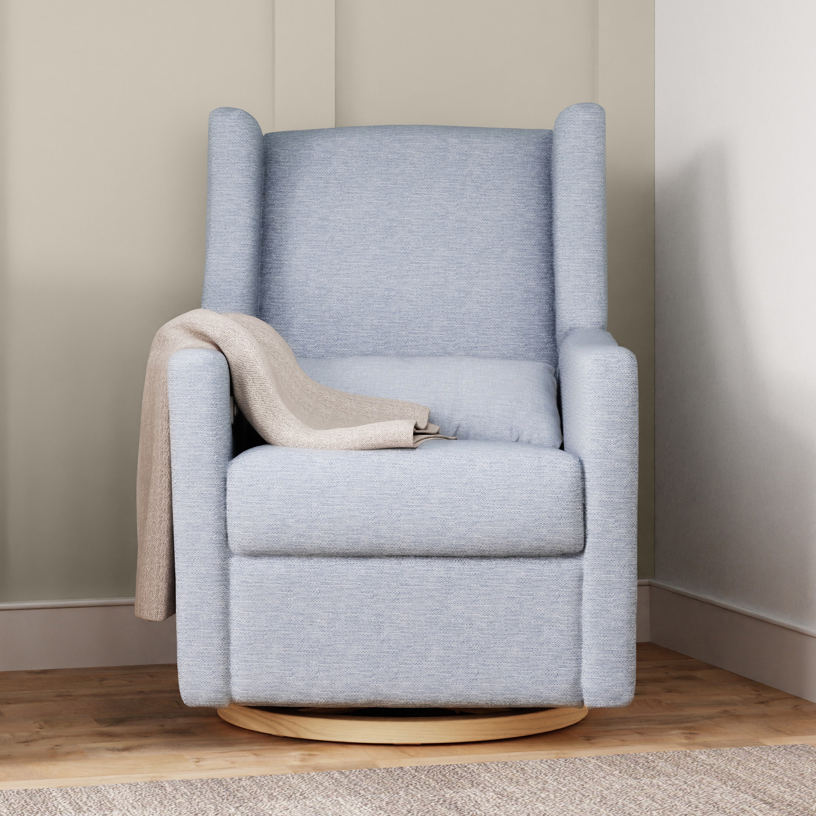 Babyletto Kiwi Electronic Recliner and Swivel Glider with USB port