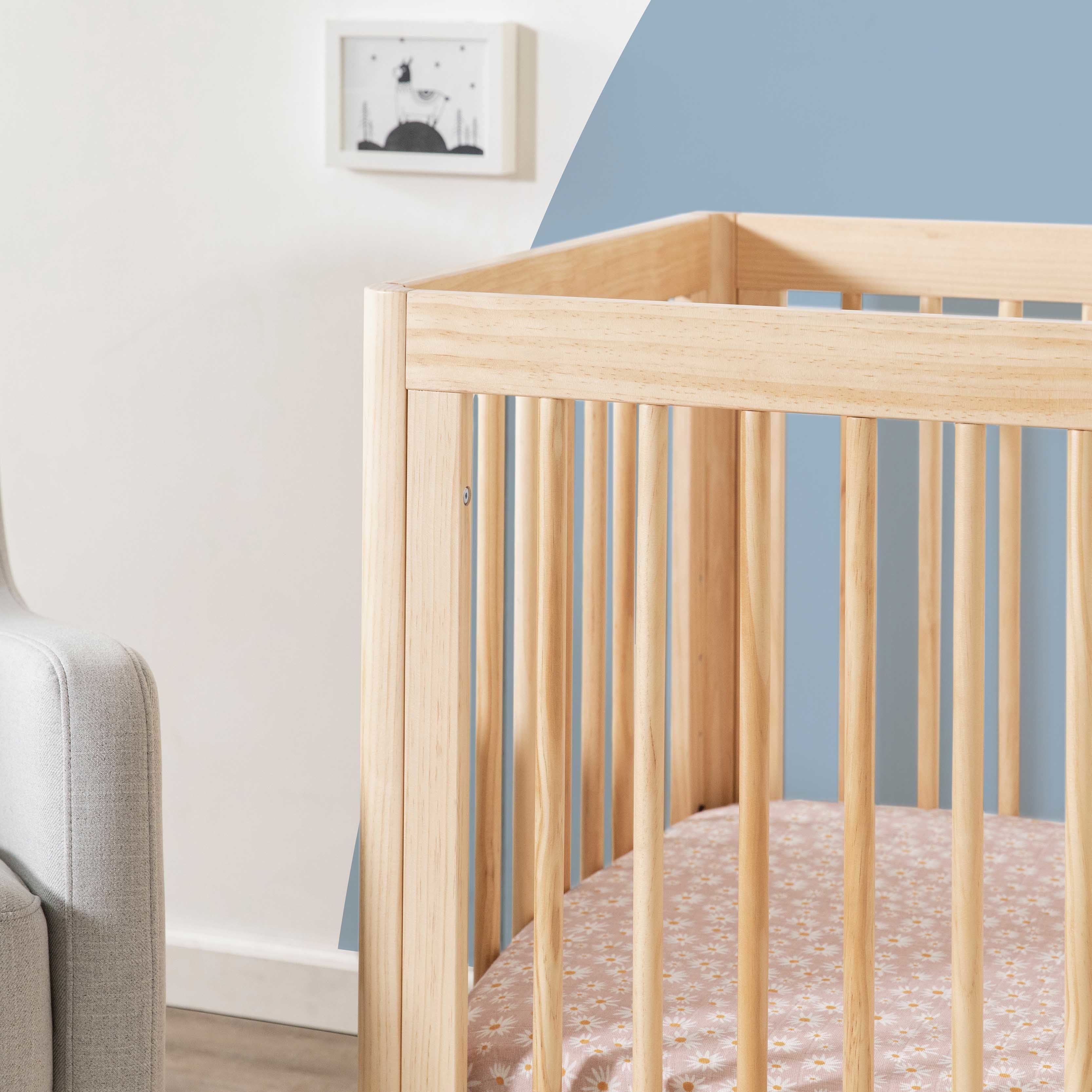 Babyletto Lolly 3-in-1 Convertible Crib with Toddler Bed Conversion Kit