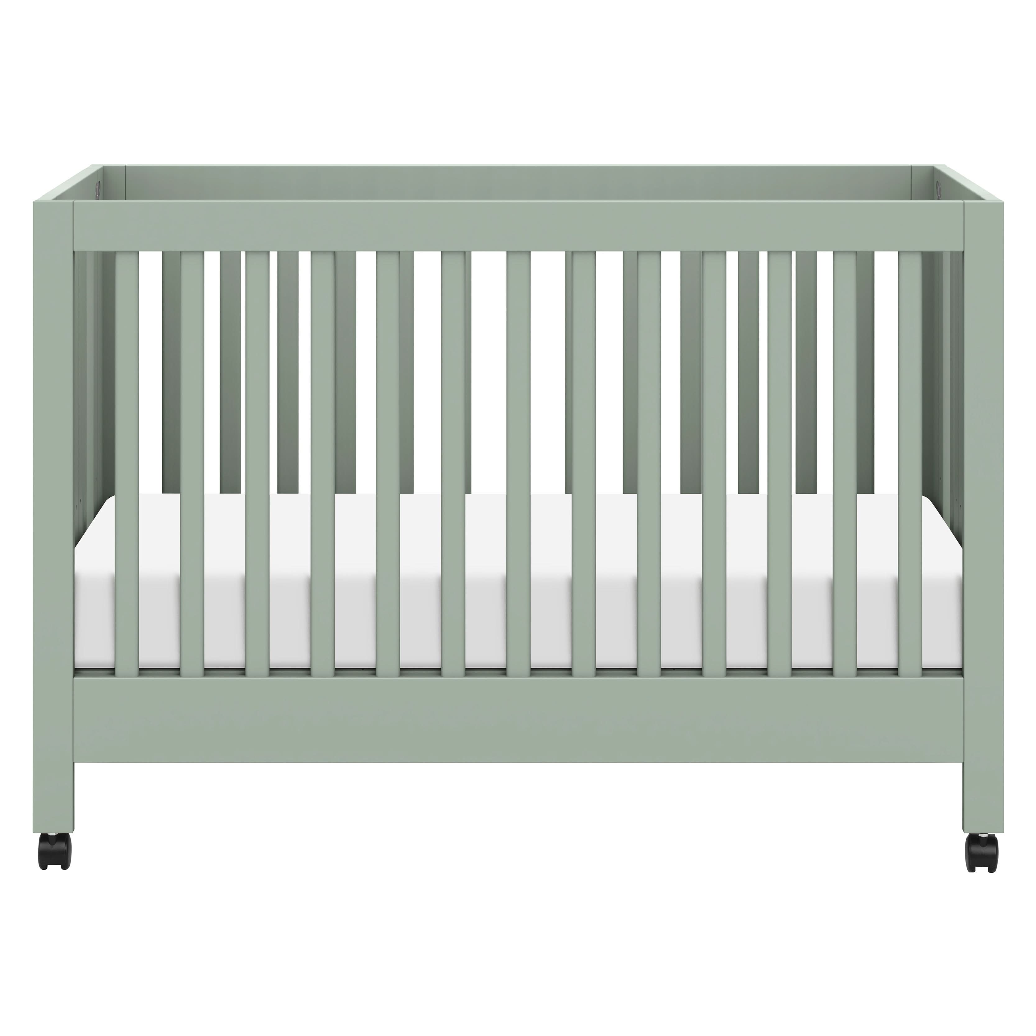 Babyletto Maki Portable Folding Crib with Toddler Bed Conversion Kit