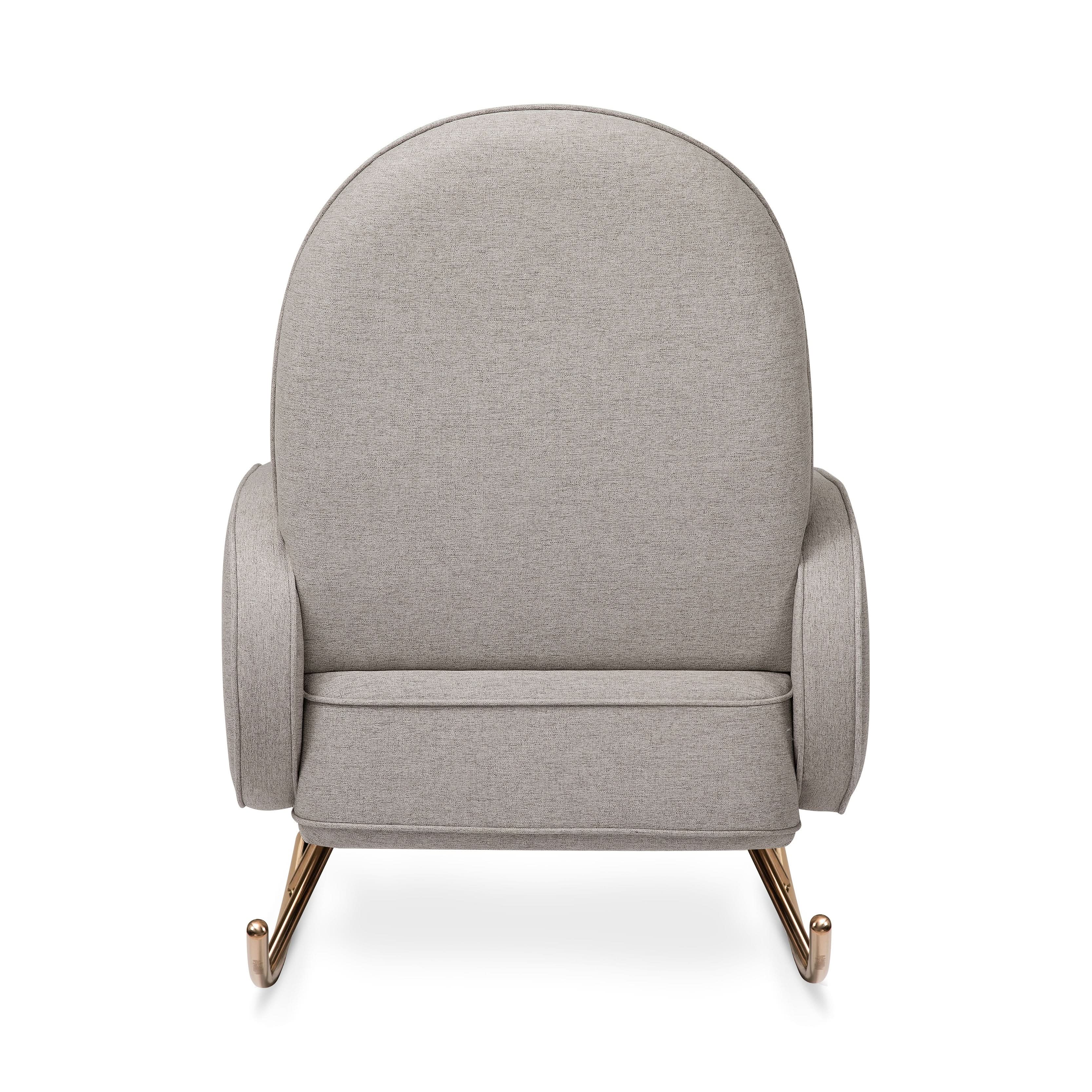 Babyletto Compass Rocker in Eco-Performance Fabric | Water Repellent & Stain Resistant