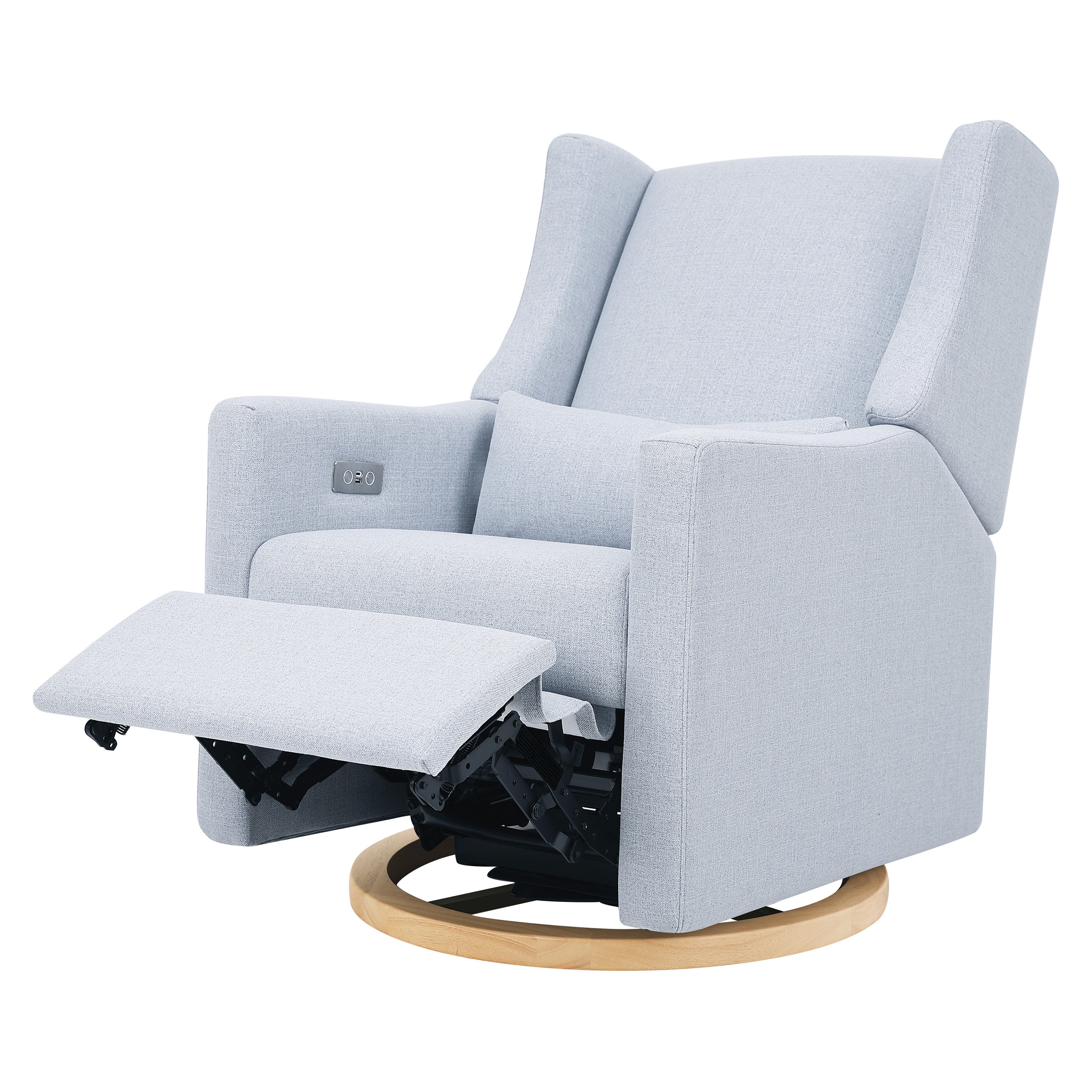 Babyletto Kiwi Electronic Recliner and Swivel Glider with USB port