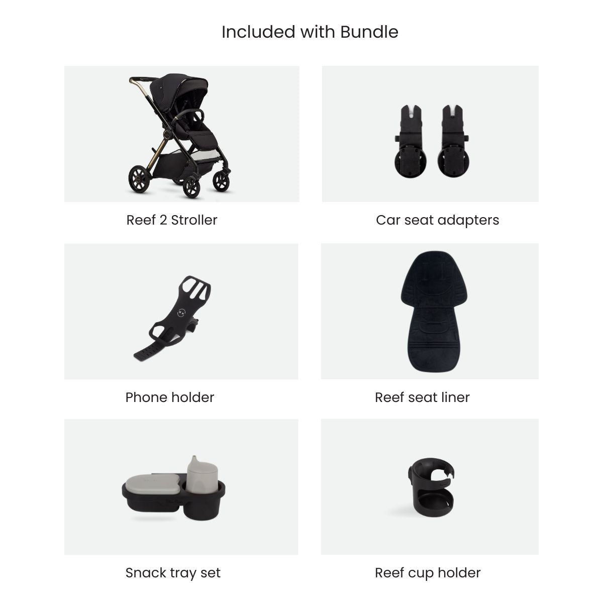 Silver Cross Reef 2 Stroller + Accessory Bundle