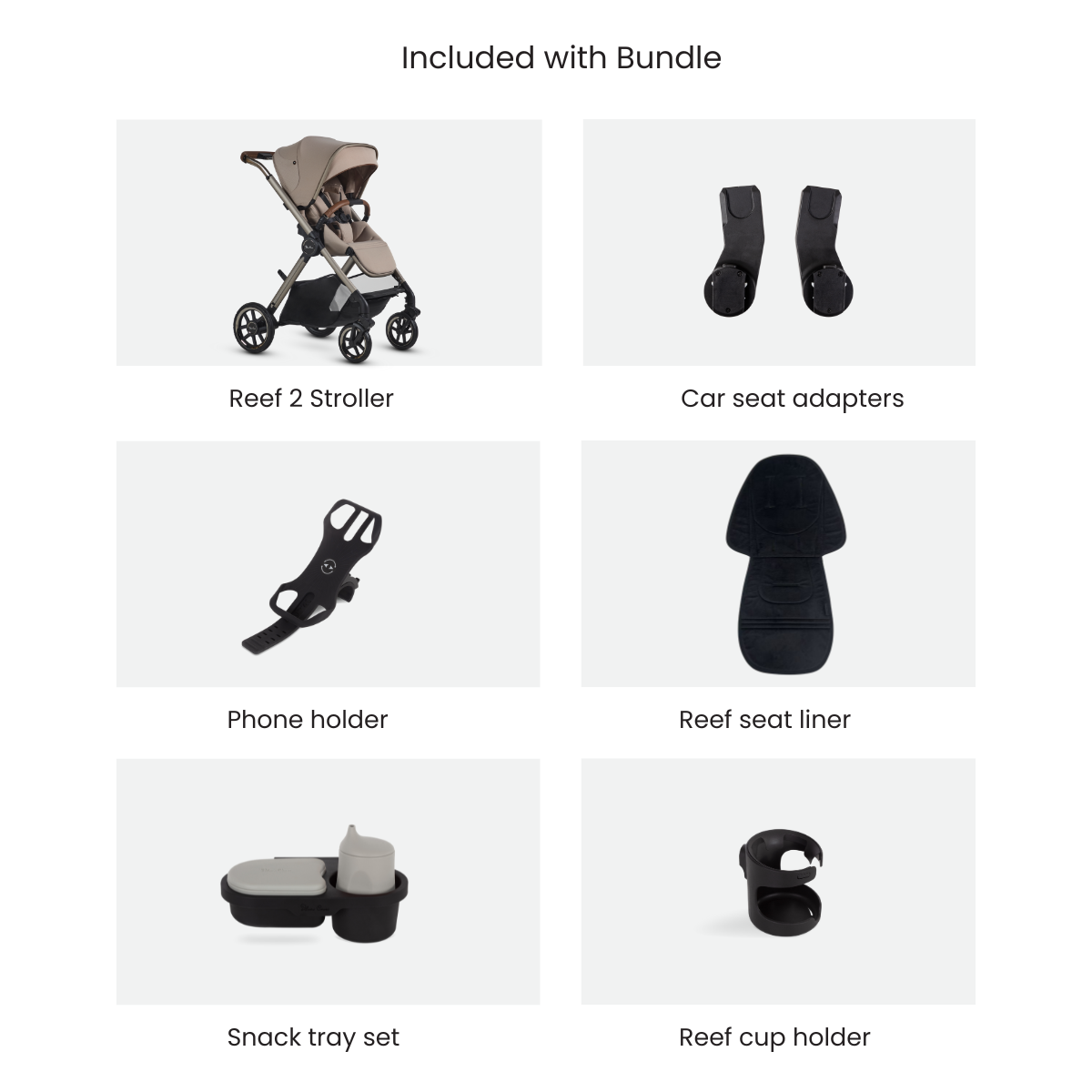 Silver Cross Reef 2 Stroller + Accessory Bundle