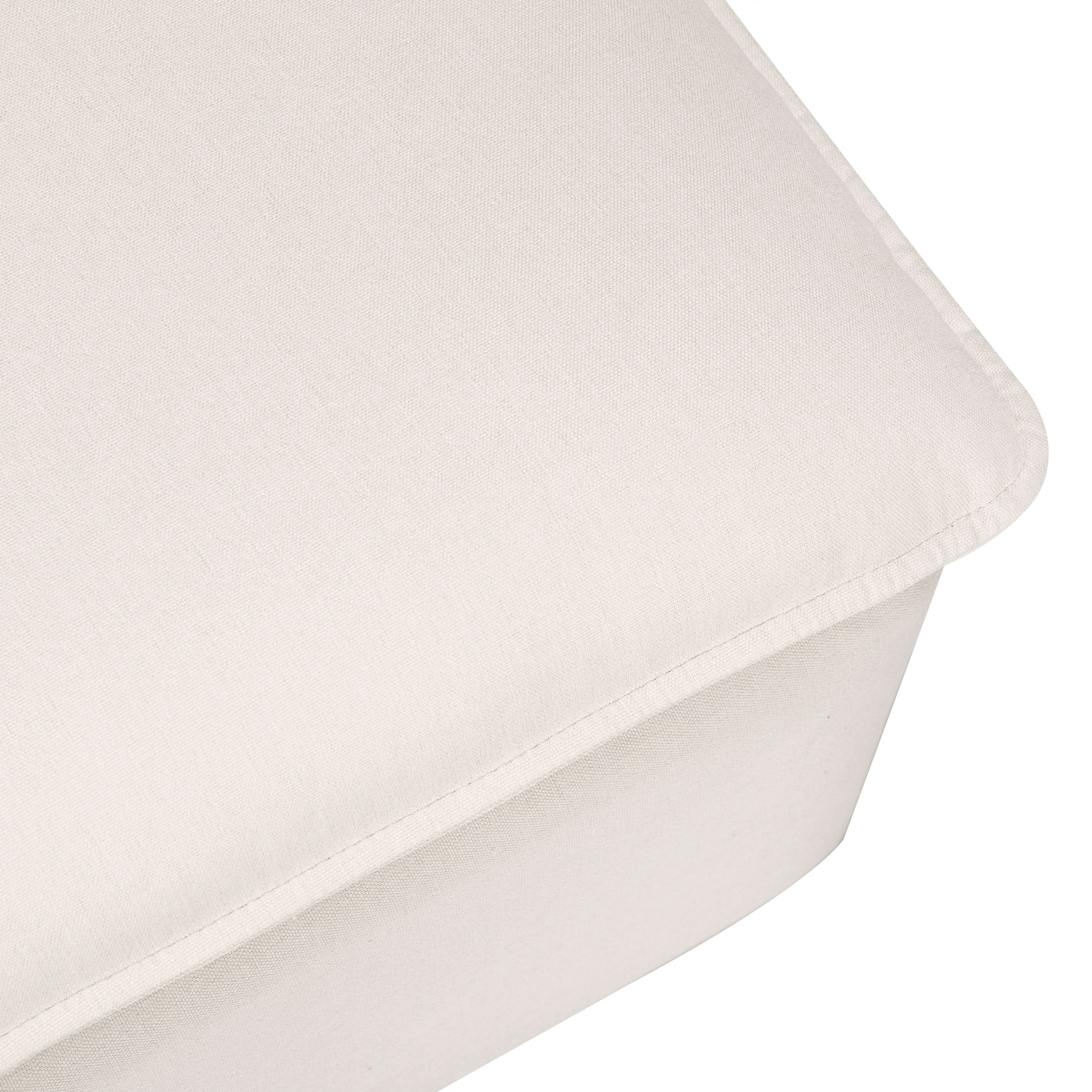 Babyletto Cali Storage Ottoman in Eco-Performance Fabric | Water Repellent & Stain Resistant