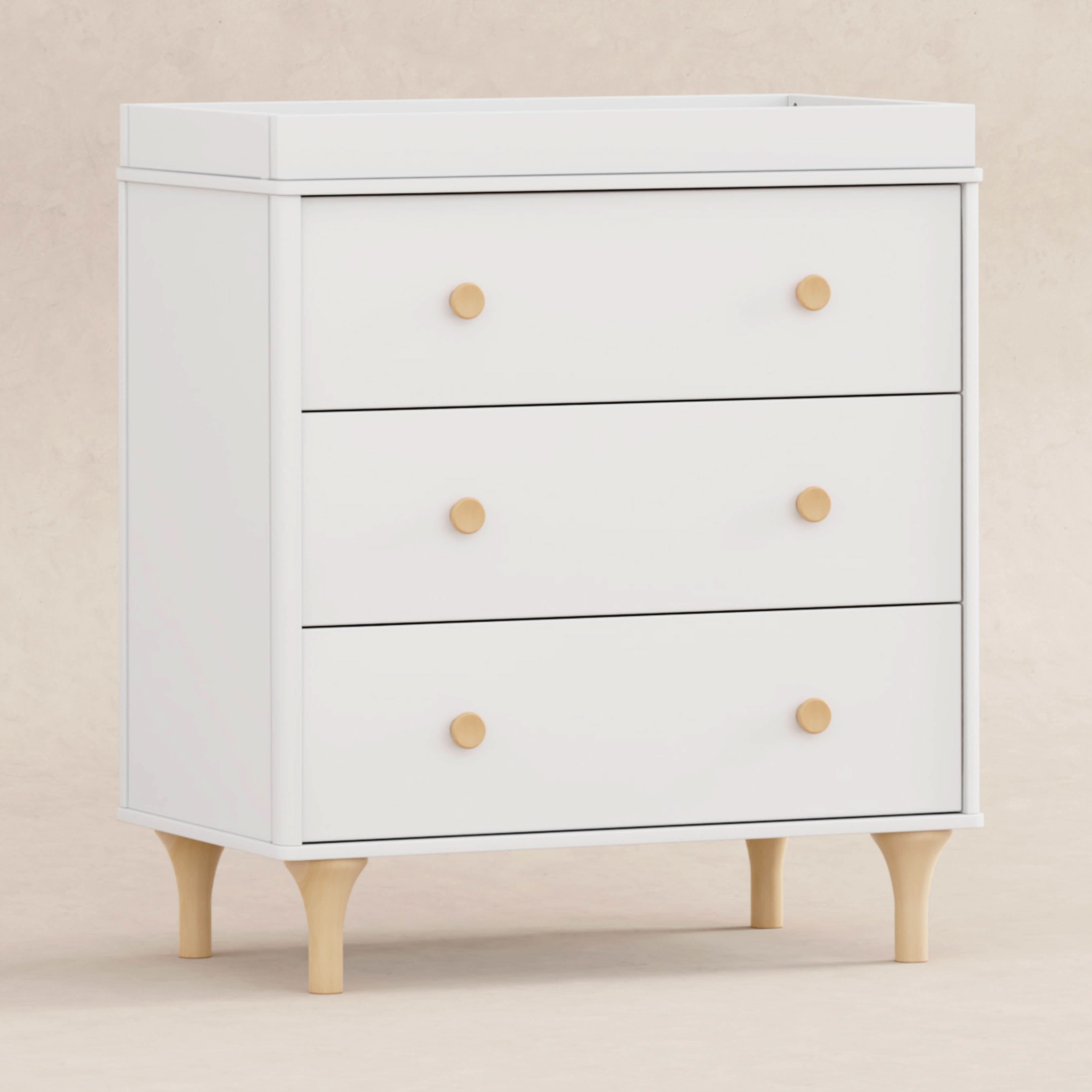 Babyletto Lolly 3-Drawer Changer Dresser with Removable Changing Tray