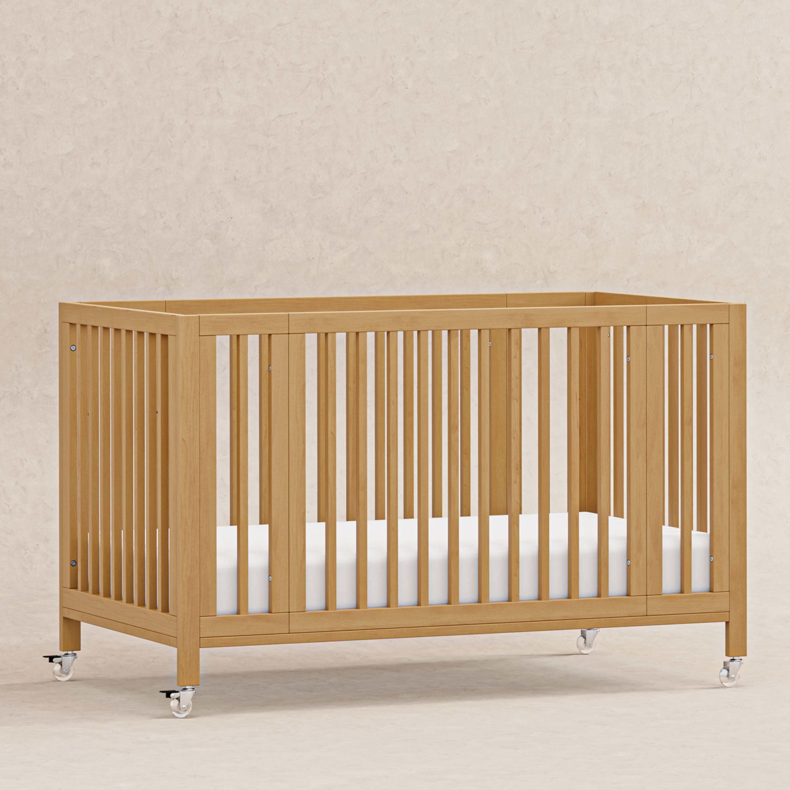 Babyletto Rolli 9-in-1 Convertible All-Stages® Crib with Bassinet & Toddler Bed Conversion Kits