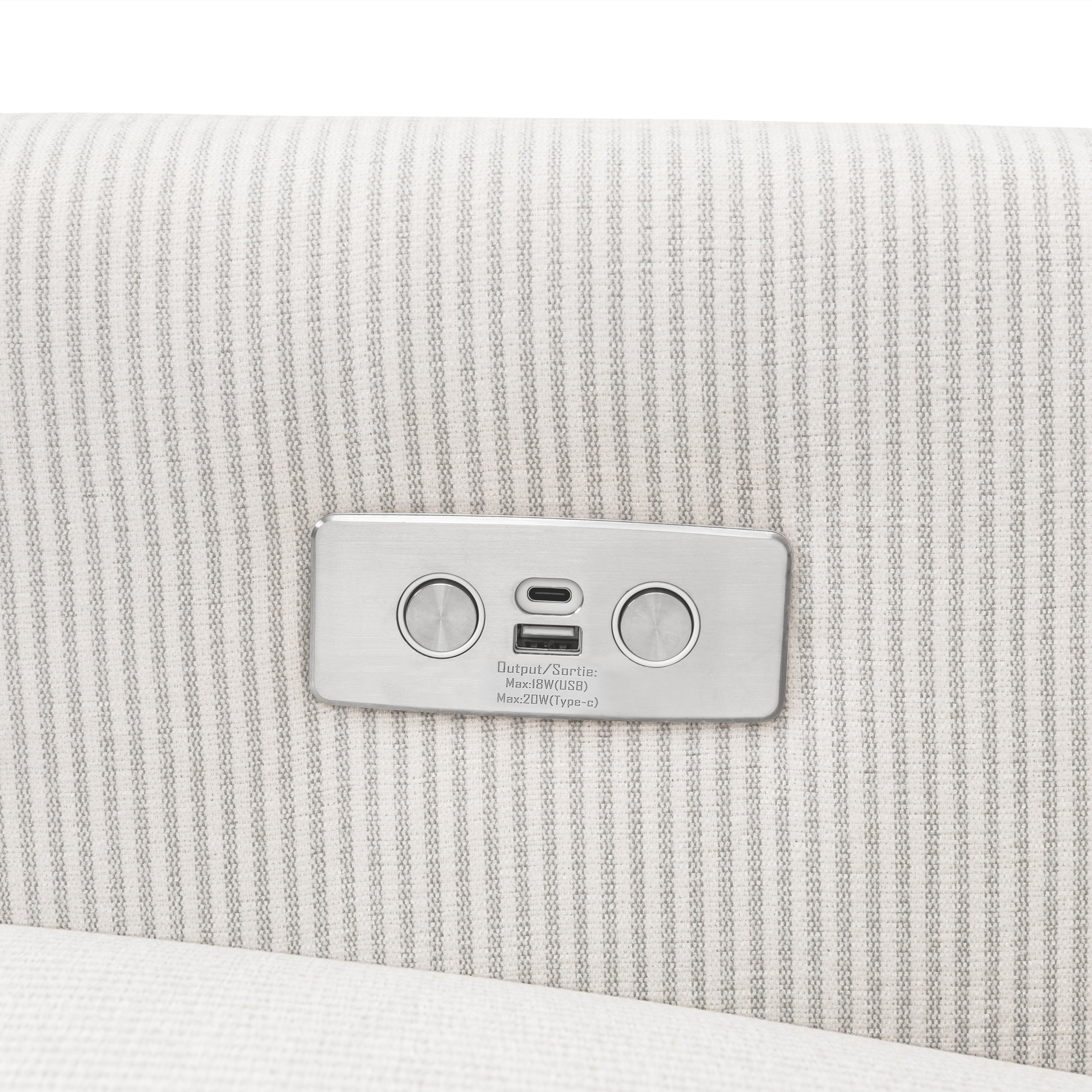 Babyletto Kiwi Electronic Recliner and Swivel Glider with USB port