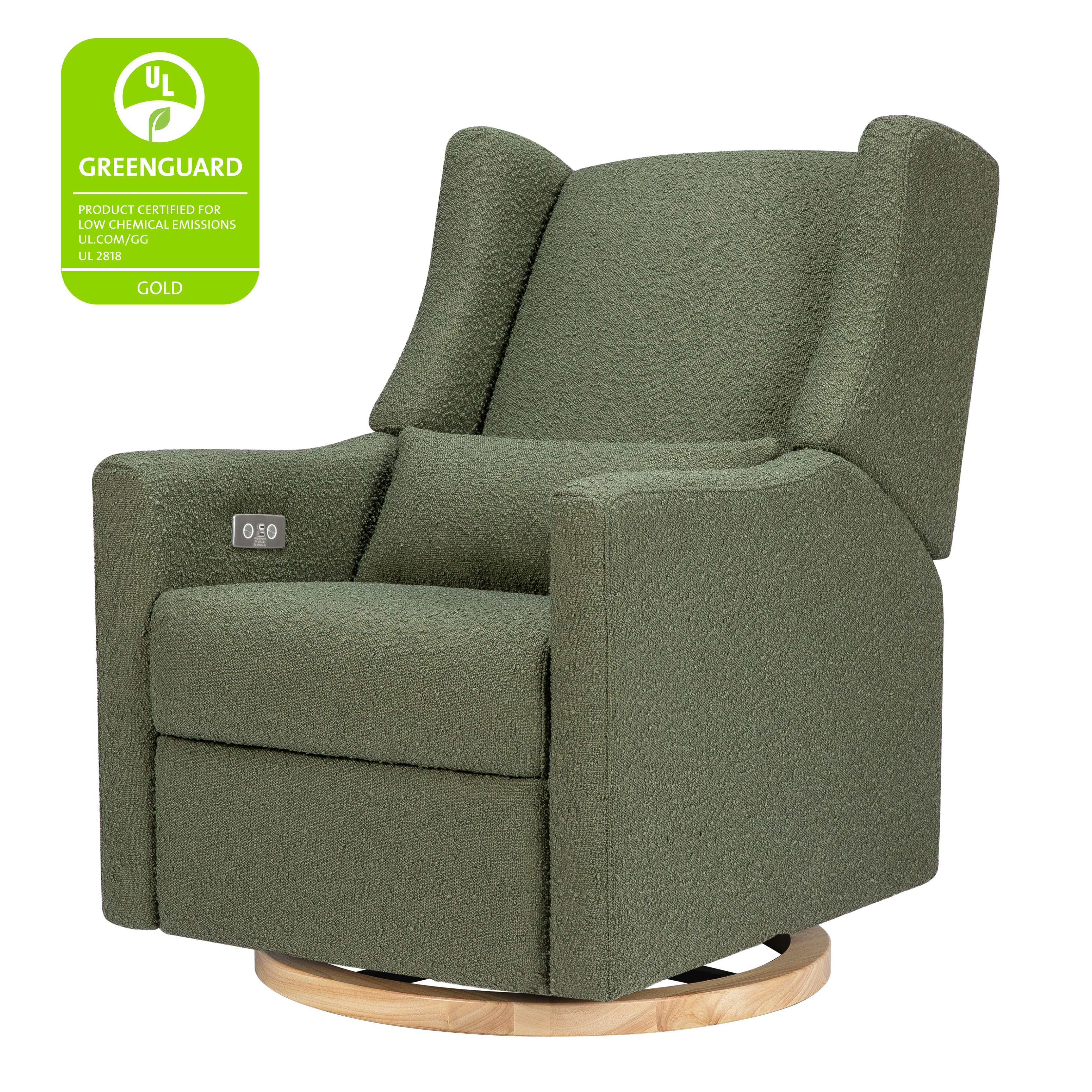 Babyletto Kiwi Electronic Recliner and Swivel Glider with USB port
