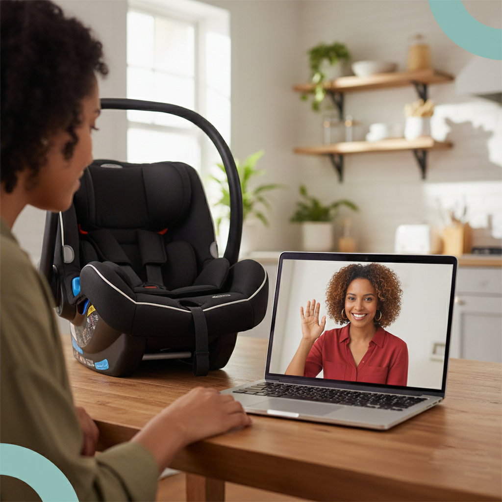 <em>Virtual </em>  Car Seat & Stroller Education