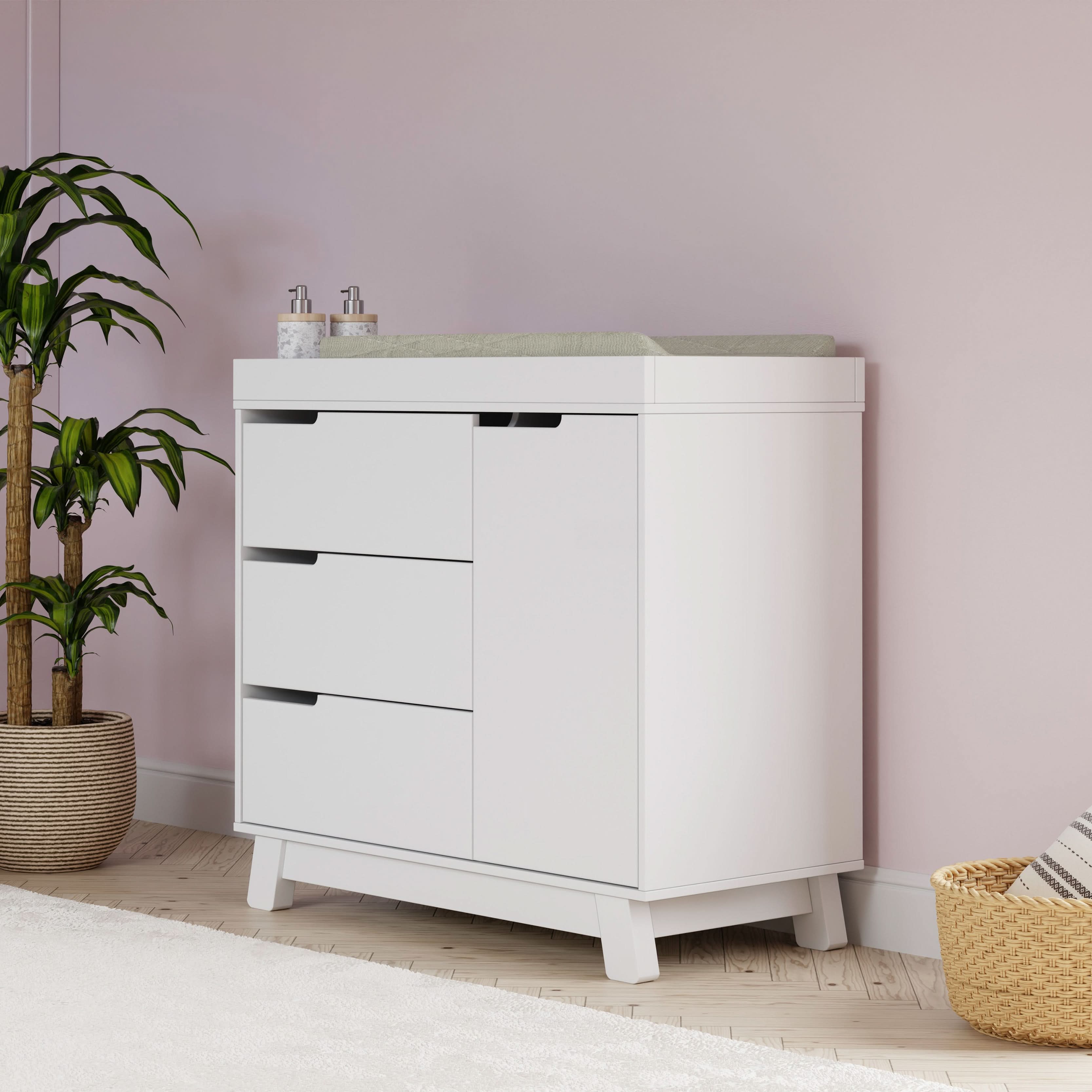Babyletto Hudson 3-Drawer Changer Dresser with Removable Changing Tray