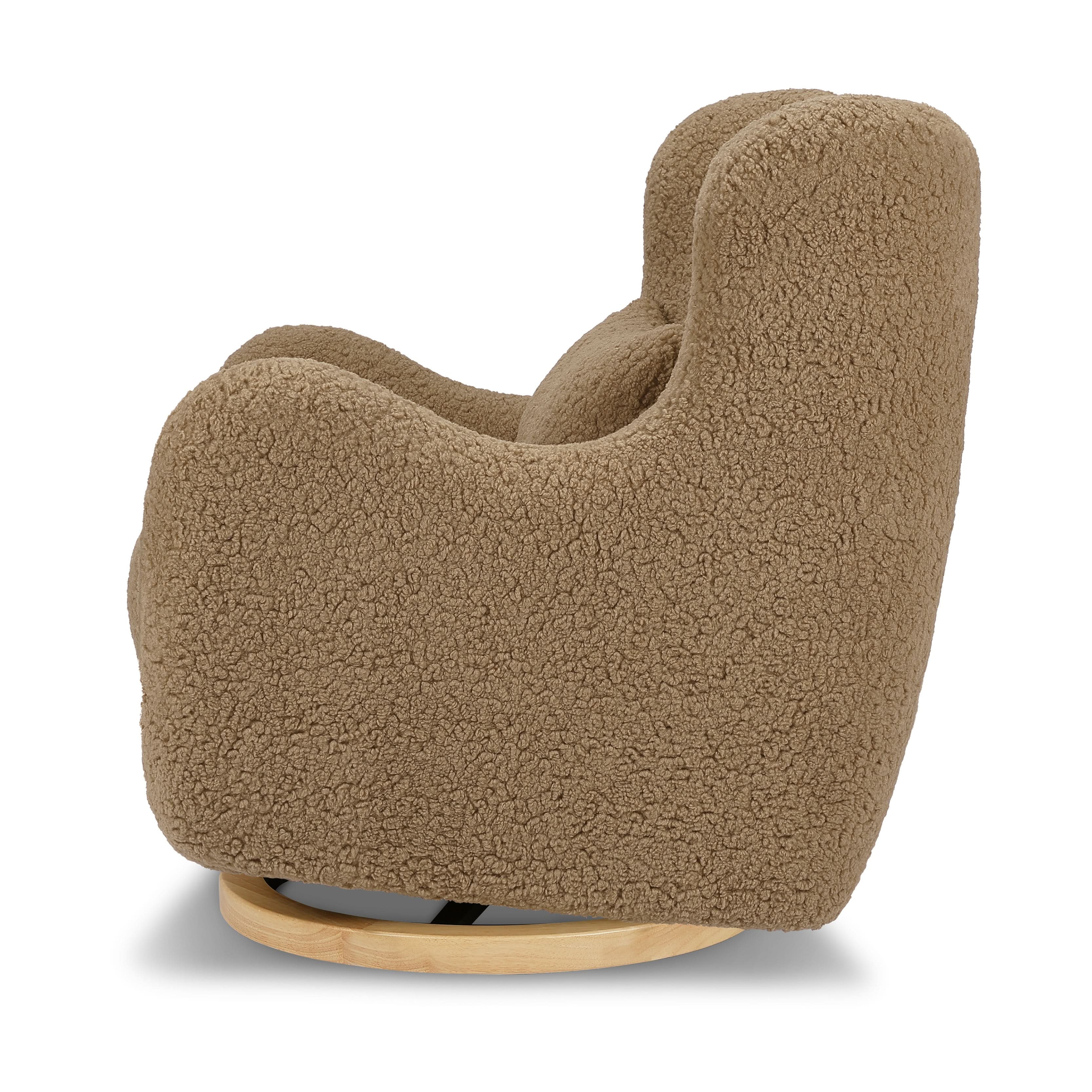 Babyletto Solstice Swivel Glider in Shearling