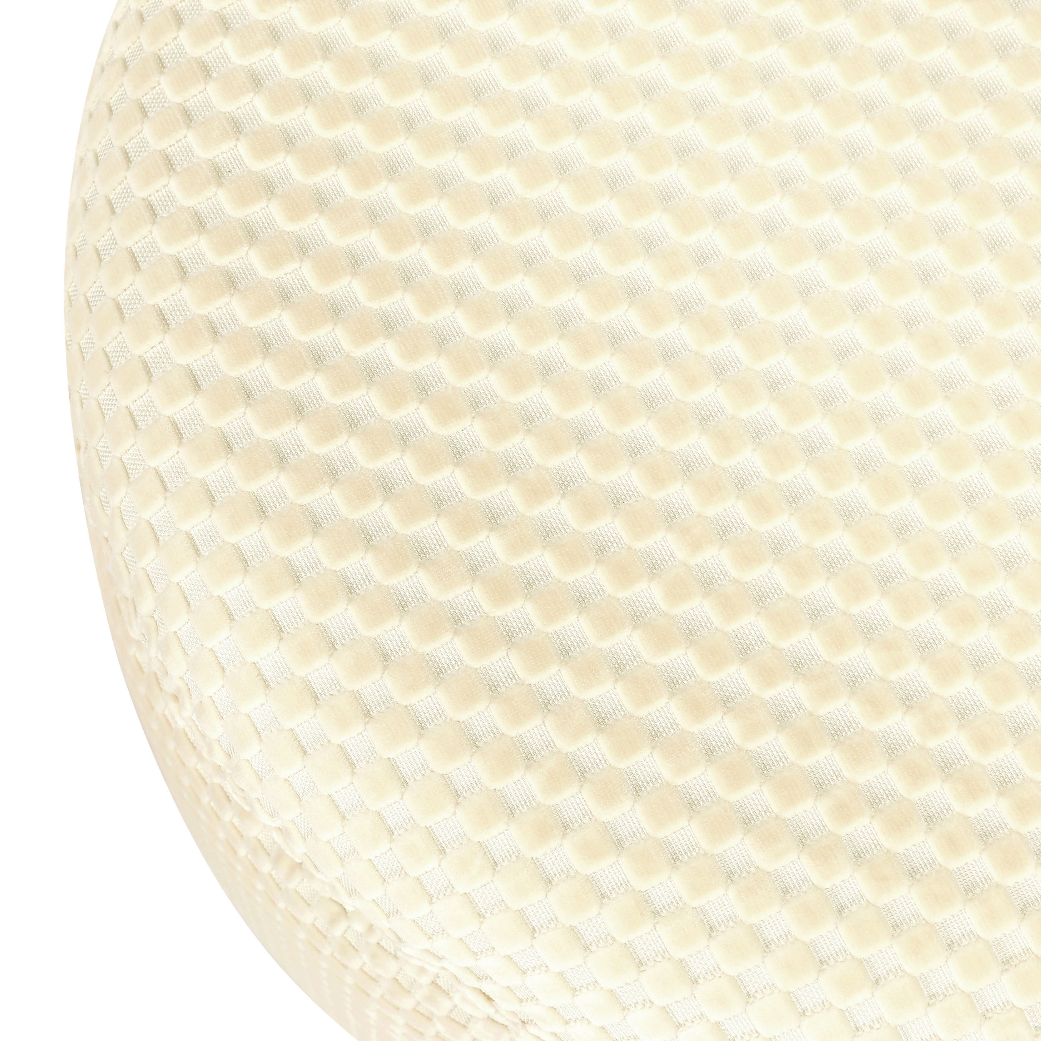 Babyletto Enoki Storage Ottoman in Velvet Checker