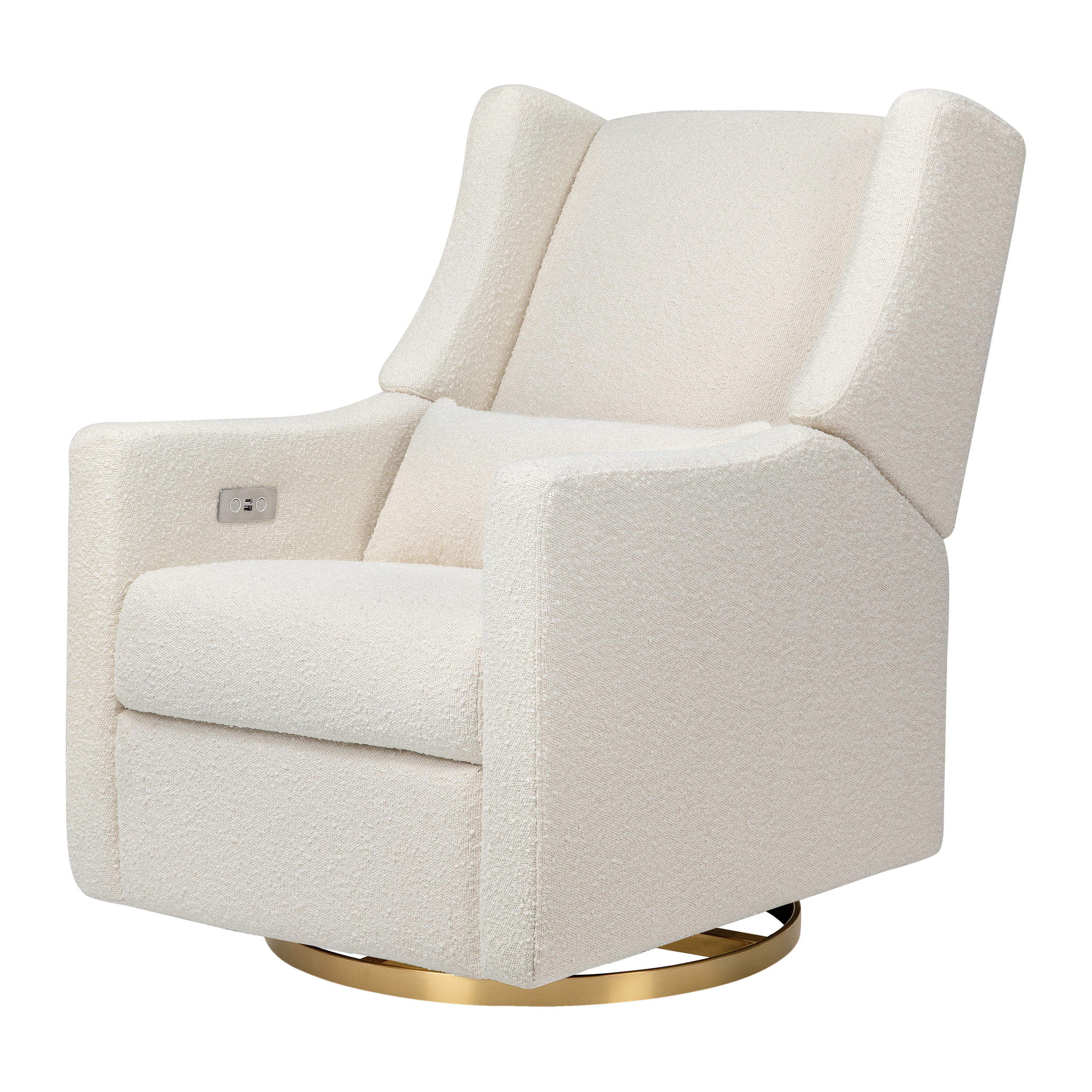 Babyletto Kiwi Electronic Recliner and Swivel Glider with USB port