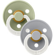 BIBS Color GLOW 2-Pack | Sage/Cloud