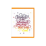 Paisley Paper Co. - Congrats on Whatever You Did That Was Cool Card