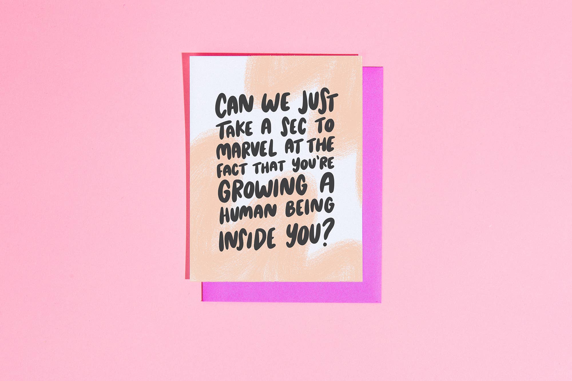 Take a sec to marvel... baby card