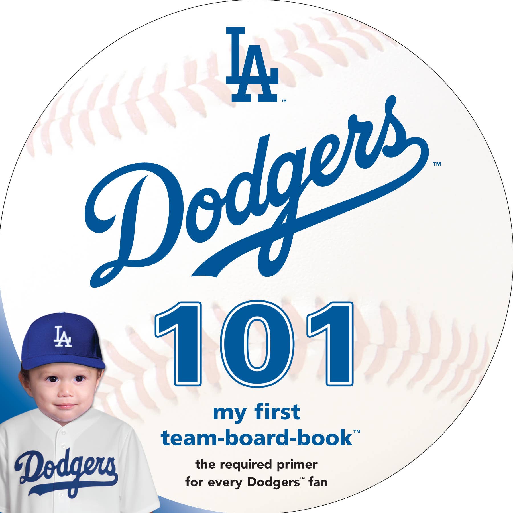 Michaelson Entertainment-Childrens Sports Board Books & Toys - Los Angeles Dodgers 101