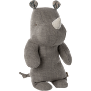 Maileg Safari Friends, Small Rhino Grey