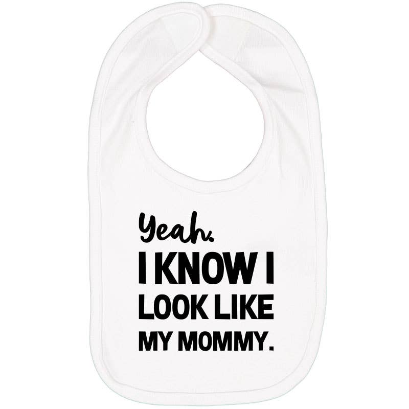 Mini FLEX KIDS - I LOOK LIKE MY MOMMY BABY BIB