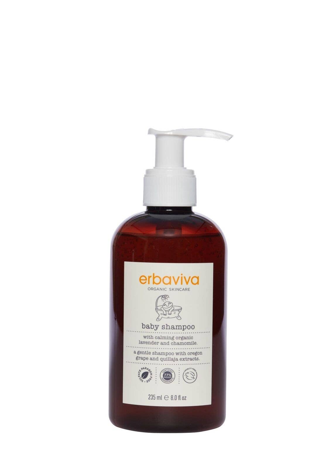 Erbaviva - 8 fl oz Baby Shampoo
