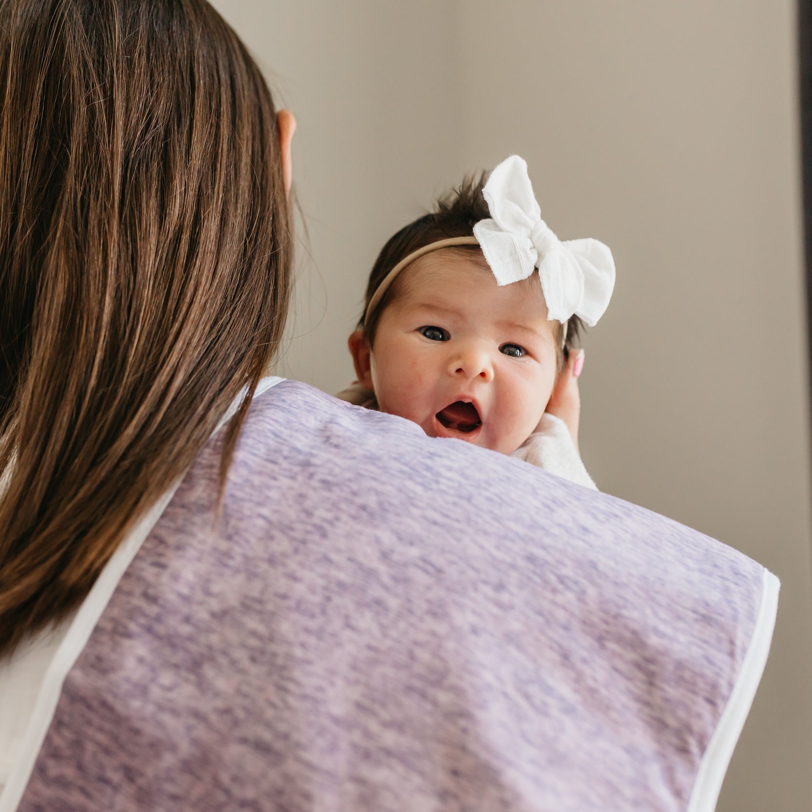 Copper Pearl Premium Burp Cloths - Lacie