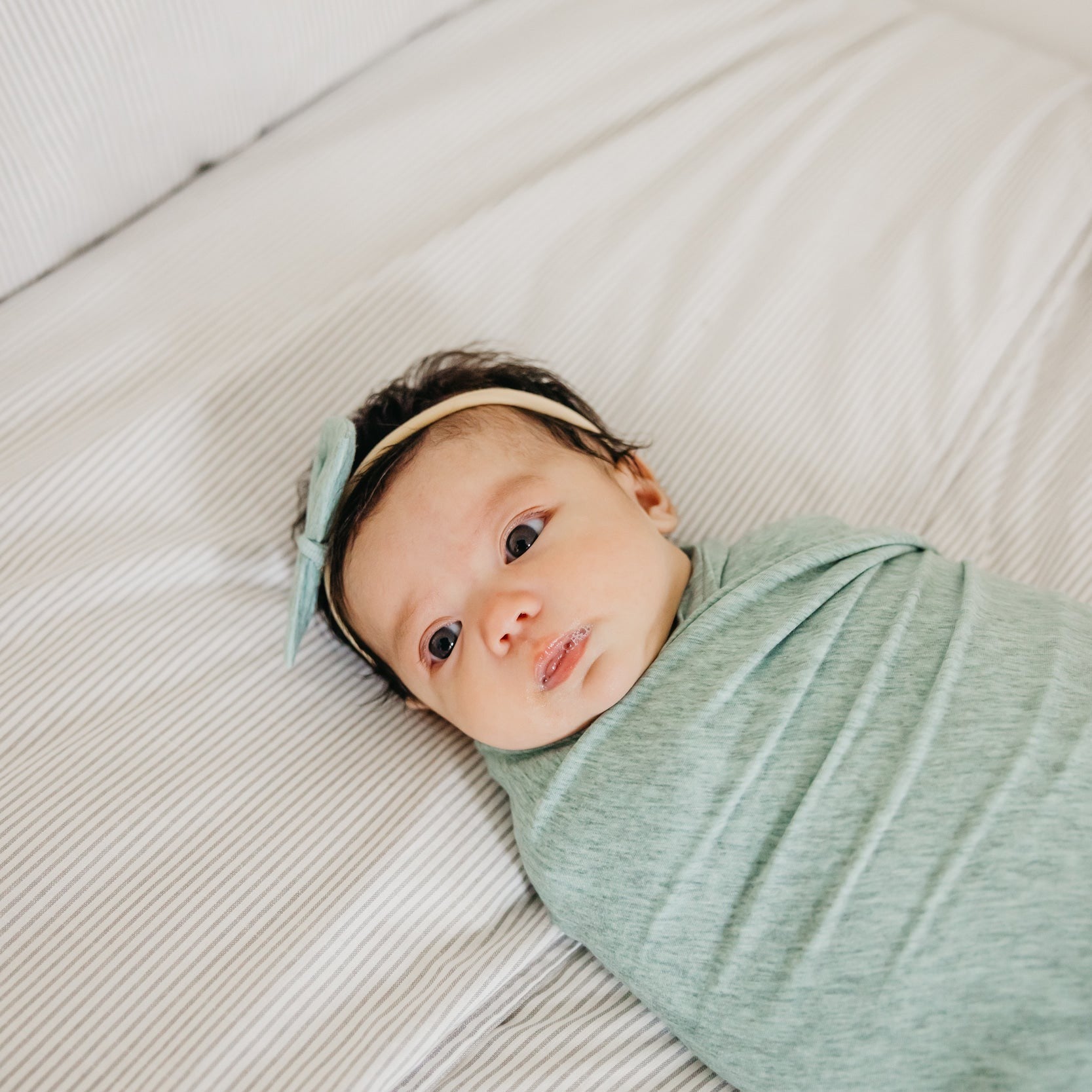 Copper Pearl Knit Swaddle Blanket | Emerson