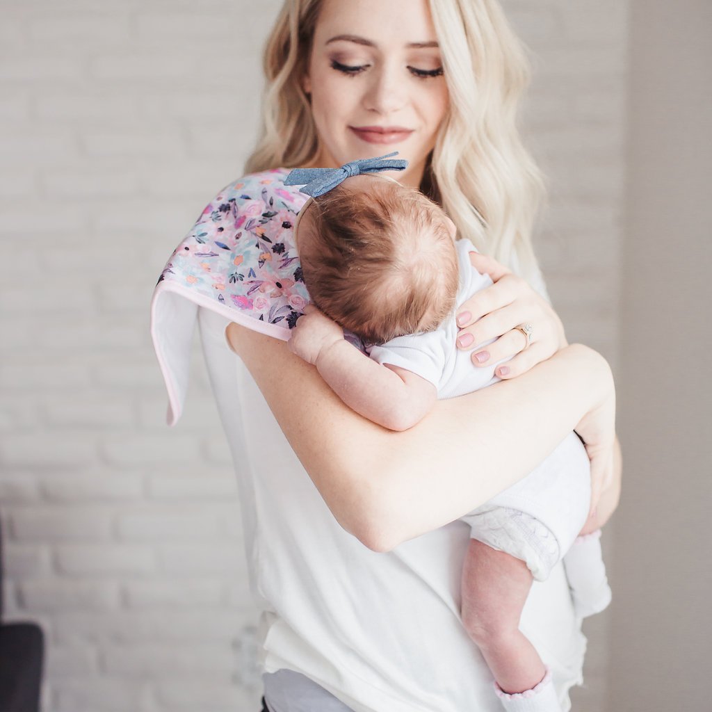 Copper Pearl Premium Burp Cloths - Morgan