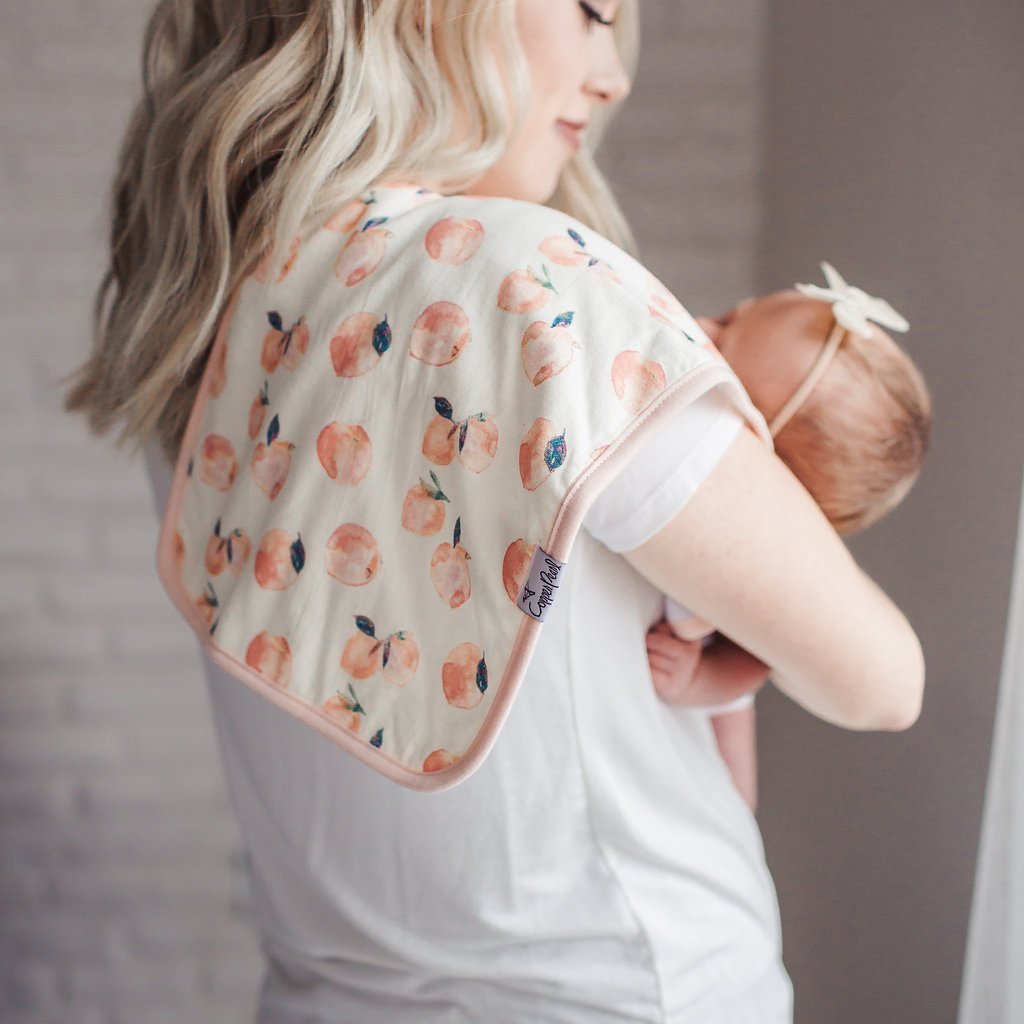Copper Pearl Premium Burp Cloths - Morgan