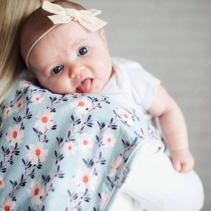 Copper Pearl Premium Burp Cloths - Morgan