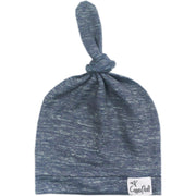 Copper Pearl Top Knot Hat | Denim