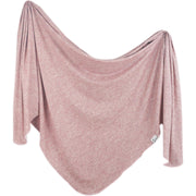 Copper Pearl Knit Swaddle Blanket | Maeve