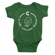 Southern Alphabet Series Onesies C is for Collard Greens