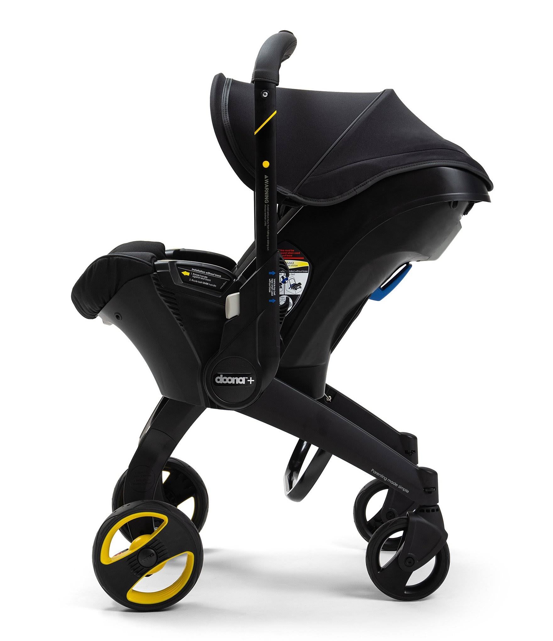 Doona Midnight Edition Stroller + Car Seat
