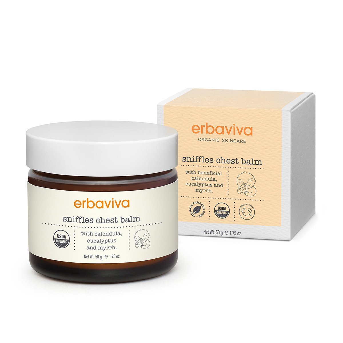 Erbaviva Sniffles Chest Balm
