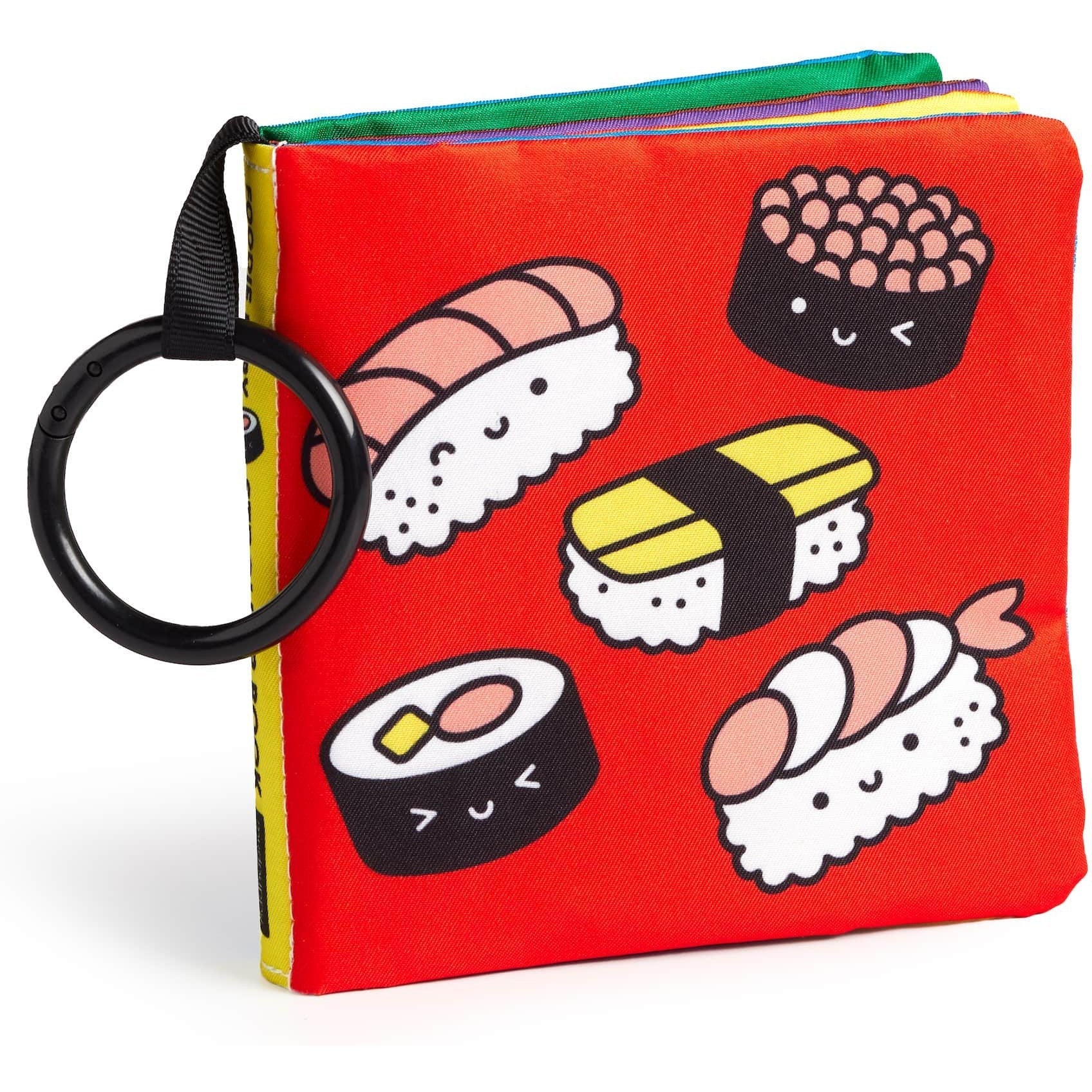 Mudpuppy Foodie Baby Crinkle Fabric Stroller Book