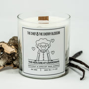 The Chief & The Cherry Blossom - The kids are at Grandma's Candle