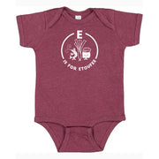 Southern Alphabet Series Onesies E is for Etoufee
