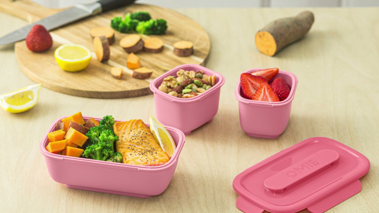  OmieBox (2 pack) Leakproof Dips Containers To Go