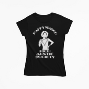 Rich Auntie Society Tee Black Card Black