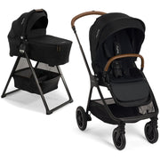 Nuna TRIV Next Stroller +  SWIV™ & TRIV™ series bassinet + stand