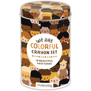 Mudpuppy We are Colorful Skin Tone Crayon Set